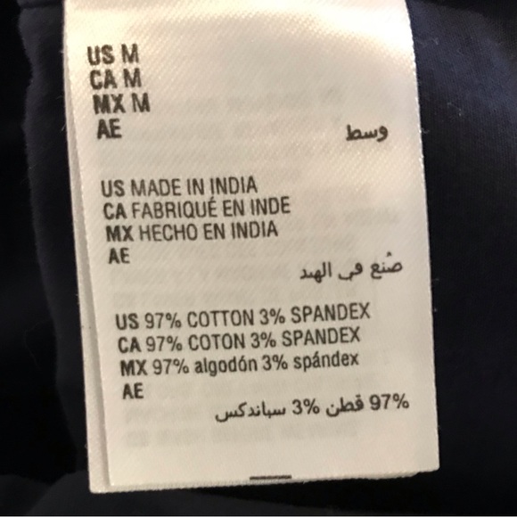 Style & Co Twill utility jacket in navy blue - Picture 10 of 12